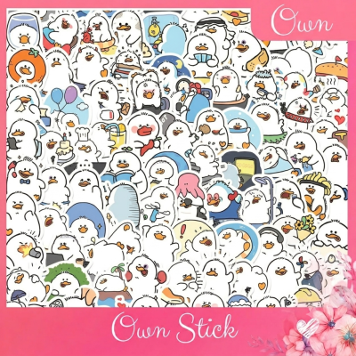 sticker vịt ok